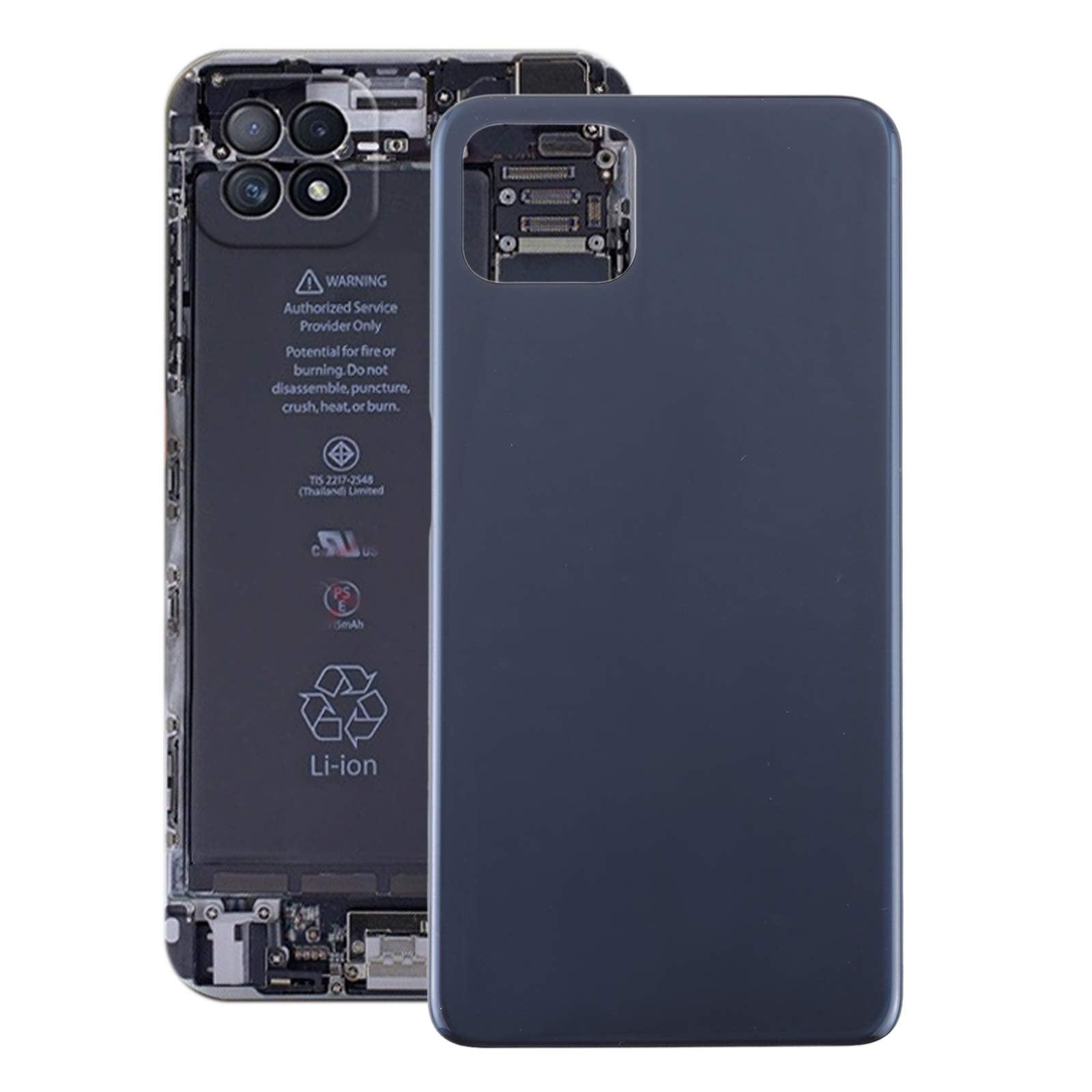Back Glass Panel for Oppo A72 Twiling Black - EGFix