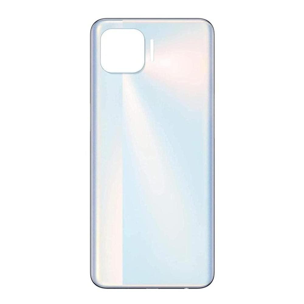 Back Glass Panel for Oppo F17 Pro White
