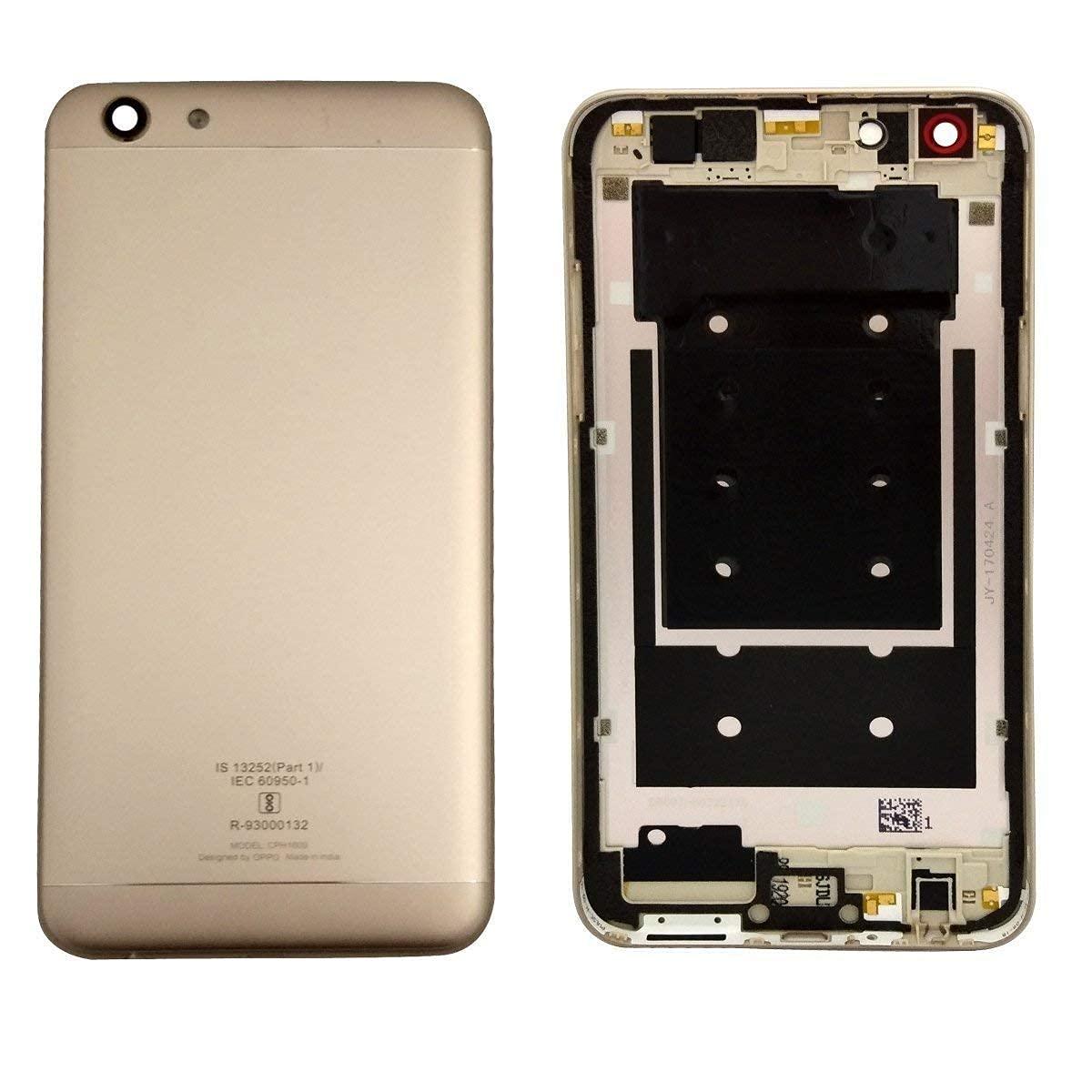 Back Glass Panel for Oppo F3 Gold