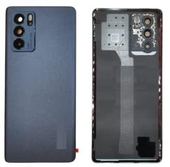 Back Glass Panel for Oppo Reno 6 Pro 5G Black - EGFix