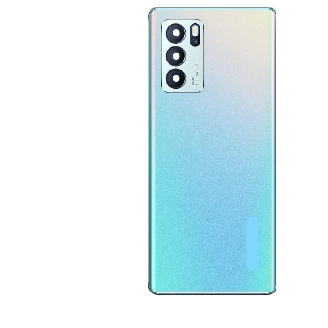 Back Glass Panel for Oppo Reno 6 Pro 5G Blue - EGFix