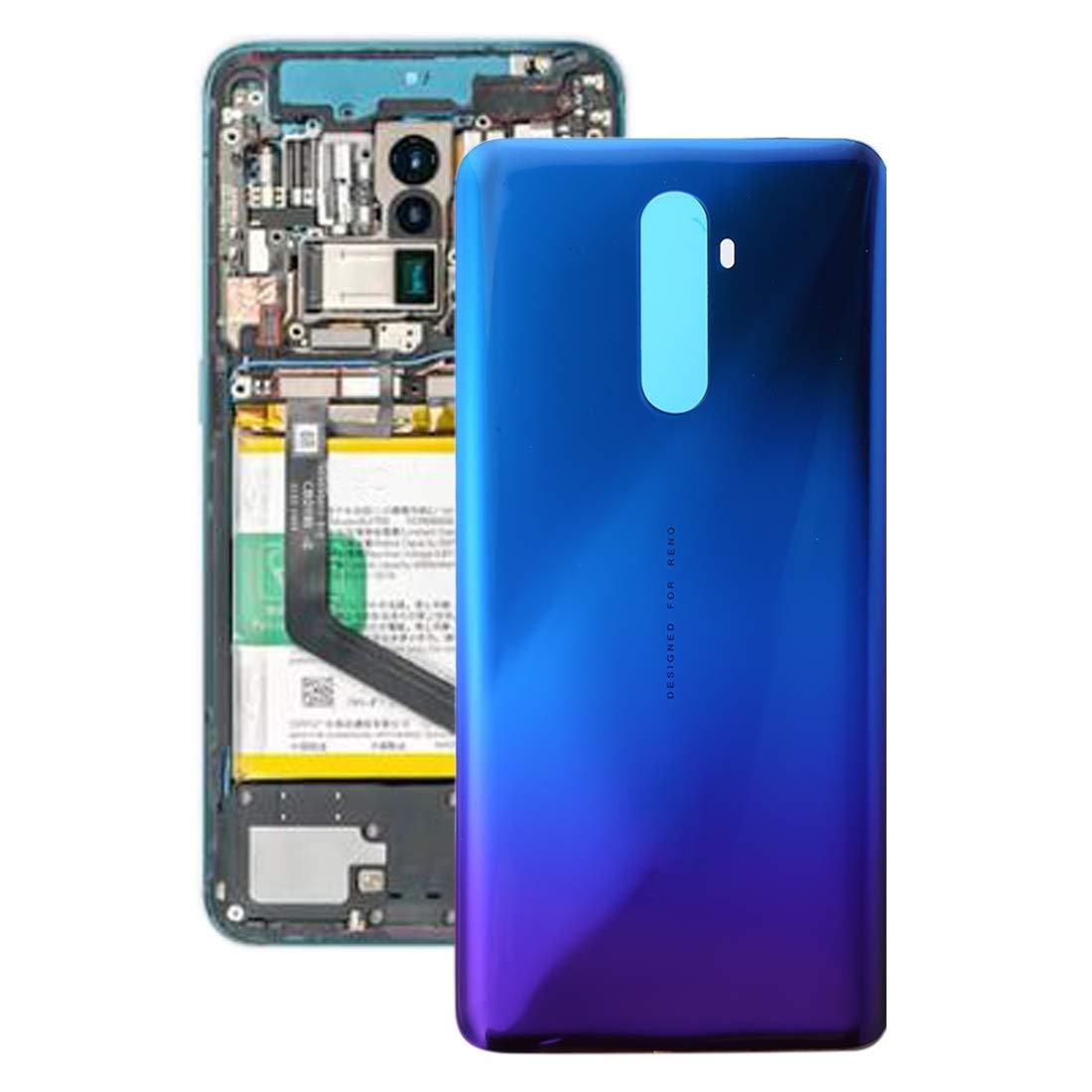 Back Glass Panel for Oppo Reno Ace Twiling Blue - EGFix
