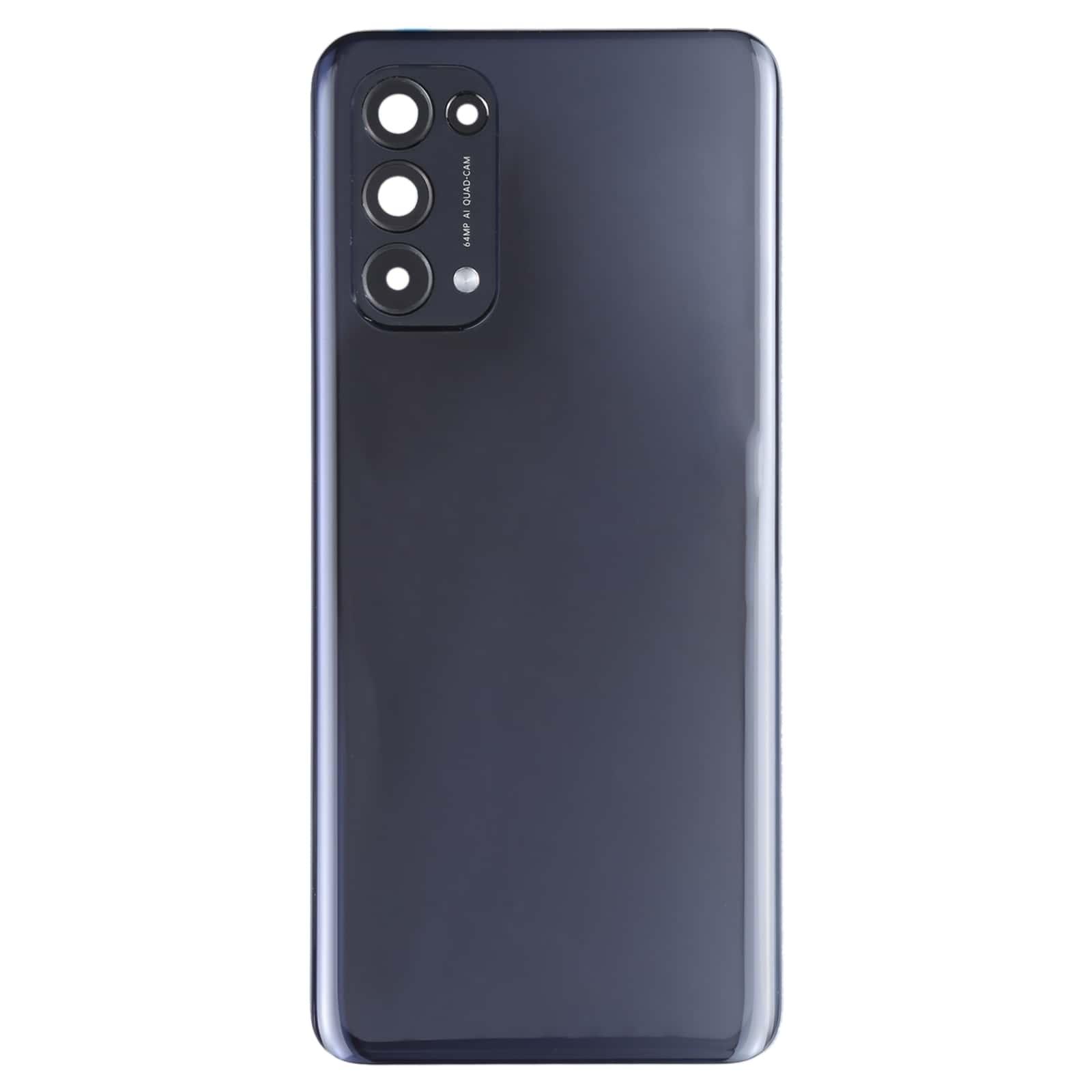 Back Glass Panel for  Oppo Reno5 5G Black