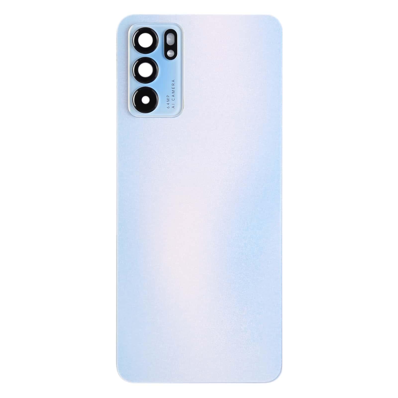 Back Glass Panel for Oppo Reno6 5G Blue - EGFix