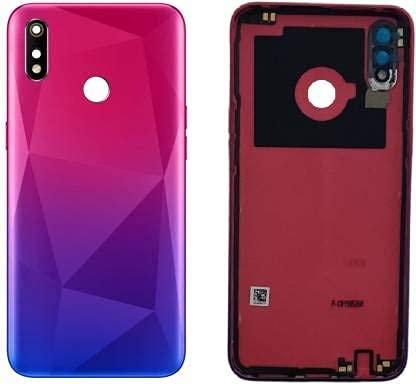 Back Glass Panel for Realme 3i Diamond Red - EGFix