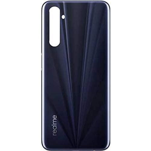 Back Glass Panel for Realme 6i Black - EGFix