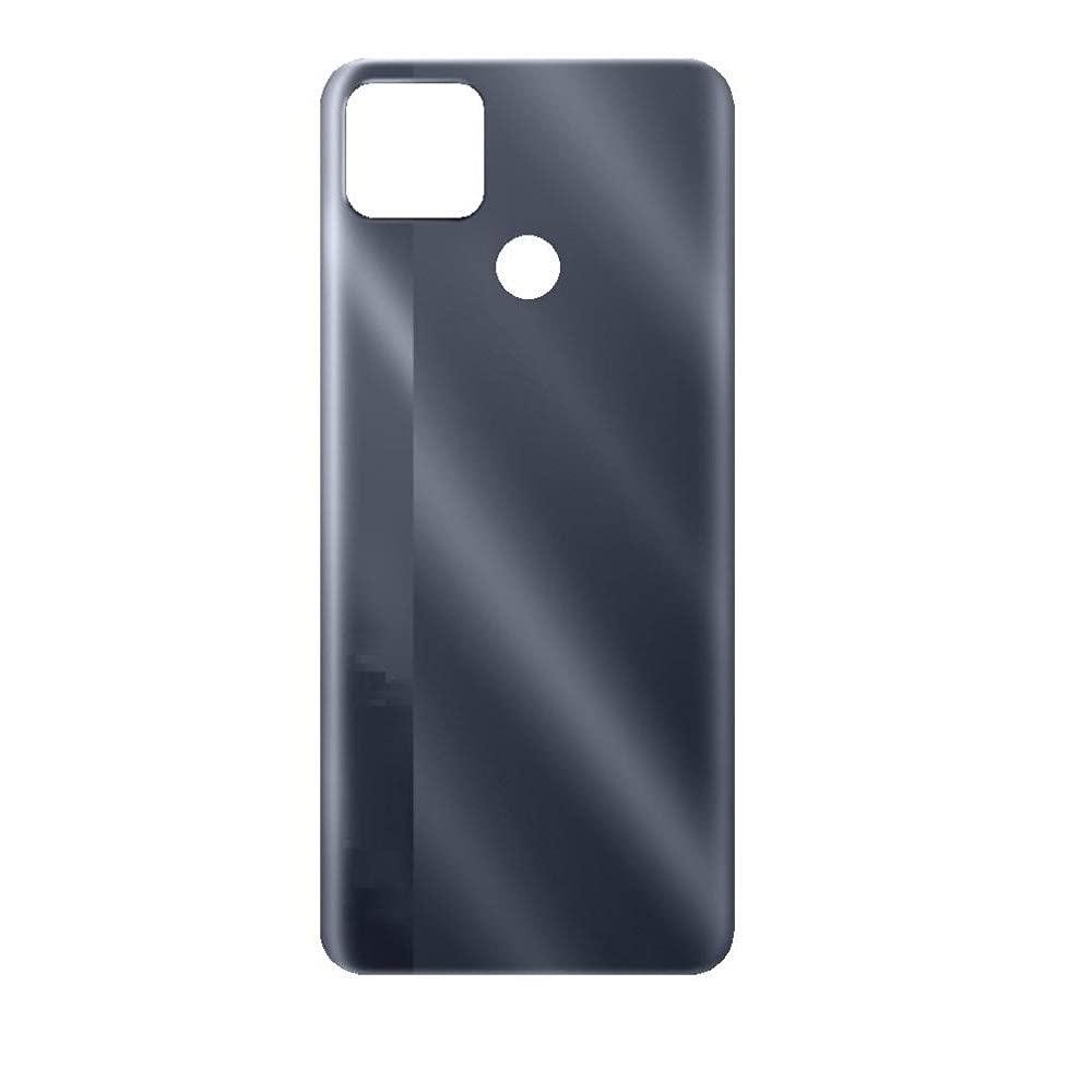 Back Glass Panel for Realme C25 Black - EGFix