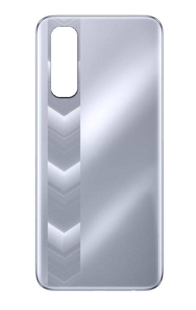 Back Glass Panel for Realme Narzo 30 Silver - EGFix
