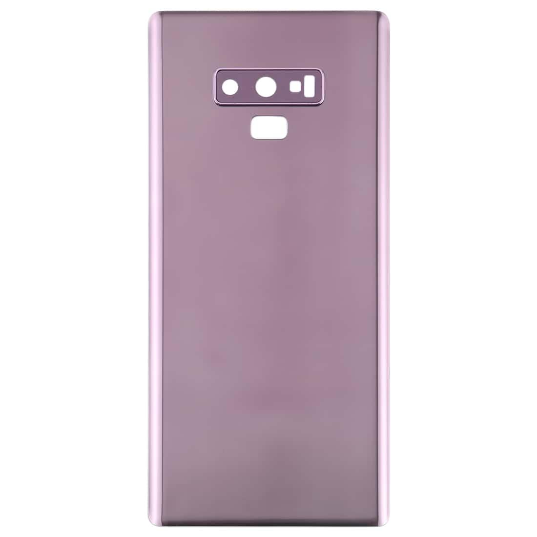 Back Glass Panel for Samsung Galaxy Note 9 Purple with Camera Lens - EGFix