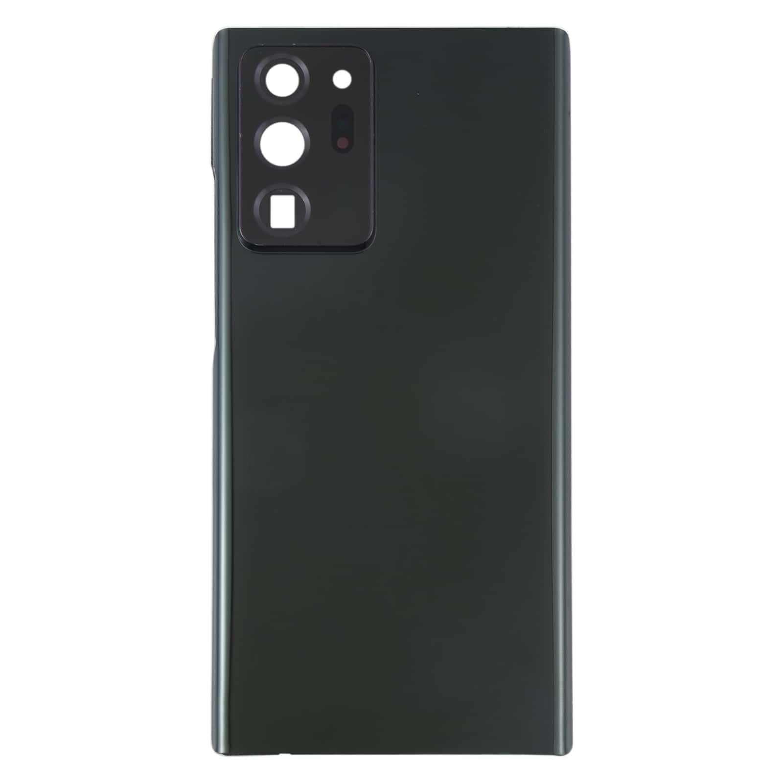 Back Glass Panel for Samsung Galaxy Note20 Ultra Black with Camera Lens - EGFix