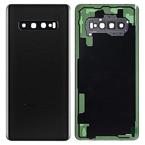 Back Glass Panel for Samsung Galaxy S10 Plus Black - EGFix