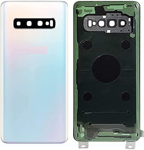 Back Glass Panel for Samsung Galaxy S10 Plus White - EGFix