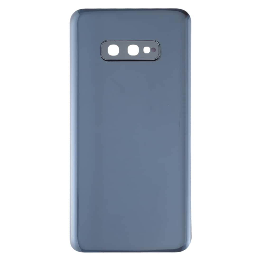 Back Glass Panel for Samsung Galaxy S10e Black with Camera Lens - EGFix