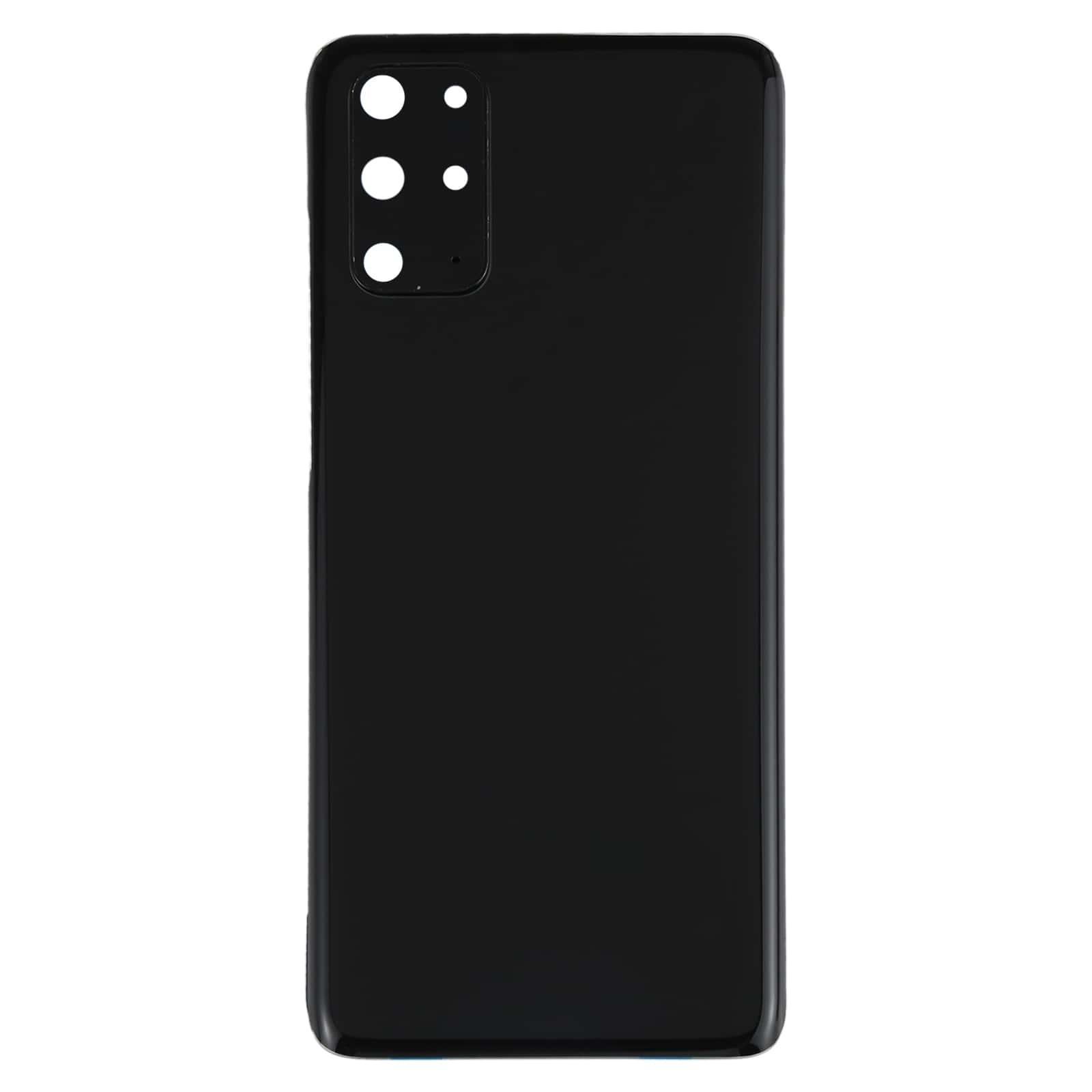 Back Glass Panel for Samsung Galaxy S20 Plus Black with Camera Lens - EGFix