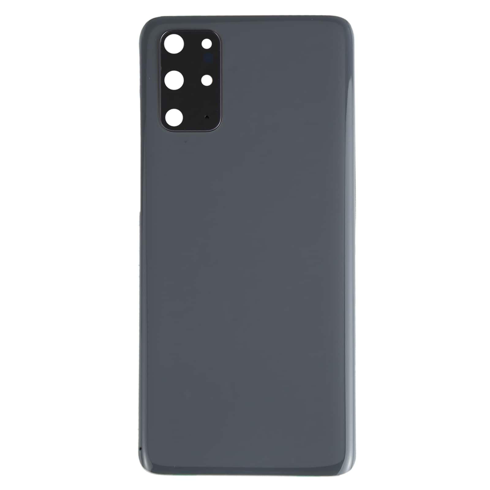 Back Glass Panel for Samsung Galaxy S20 Plus Grey with Camera Lens - EGFix