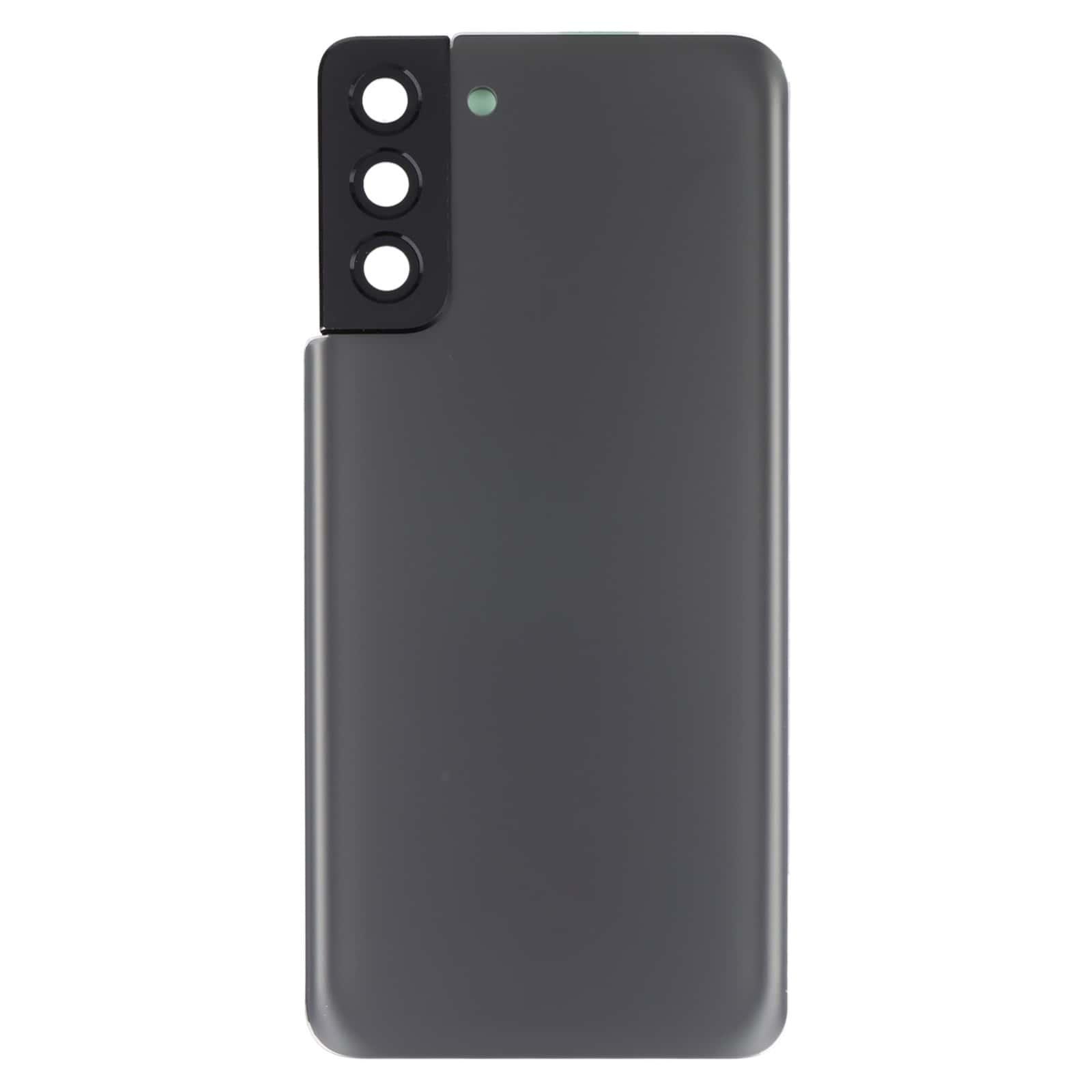 Back Glass Panel for Samsung Galaxy S21 Plus 5G Grey with Camera Lens - EGFix