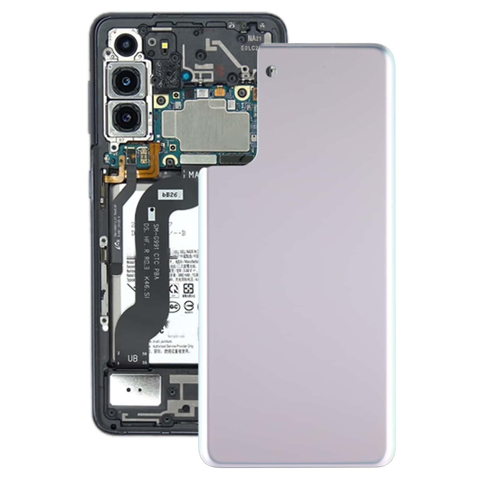 Back Glass Panel for Samsung Galaxy S21 Plus 5G Silver - EGFix