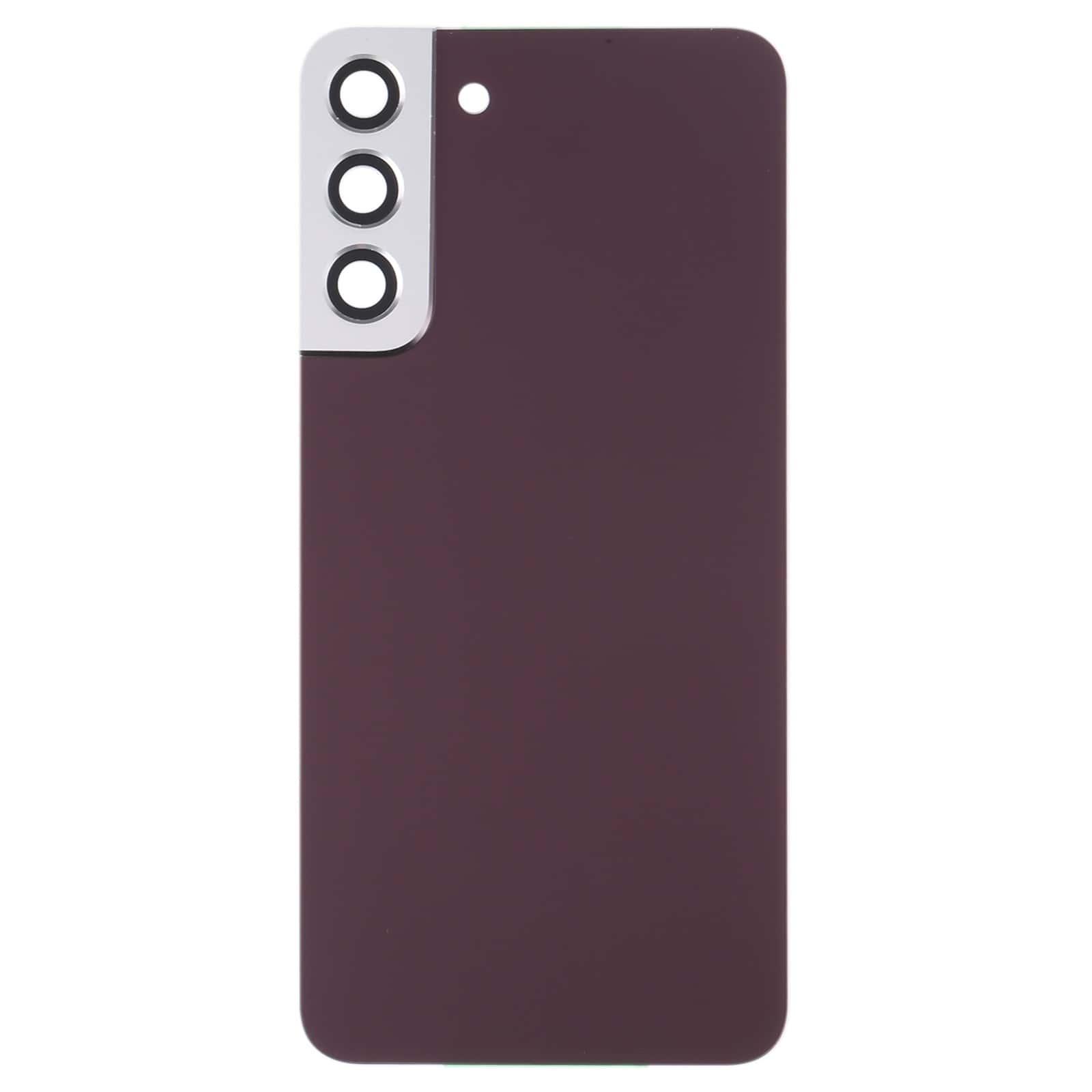 Back Glass Panel for Samsung Galaxy S22 Plus 5G SM-S906B Purple with Camera Lens - EGFix