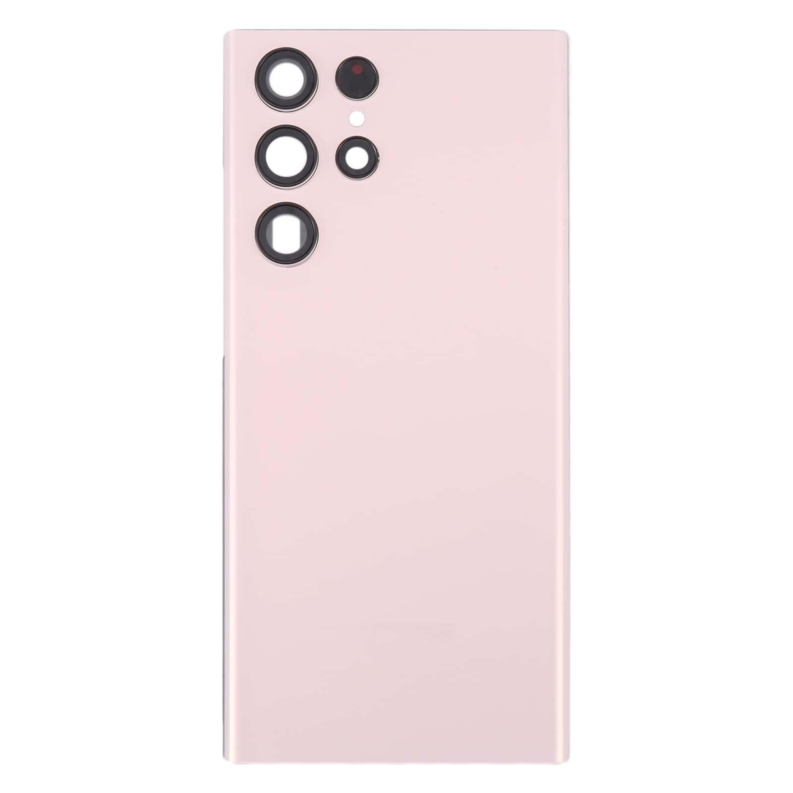 Back Glass Panel for Samsung Galaxy S22 Ultra 5G SM-S908B Gold with Camera Lens - EGFix
