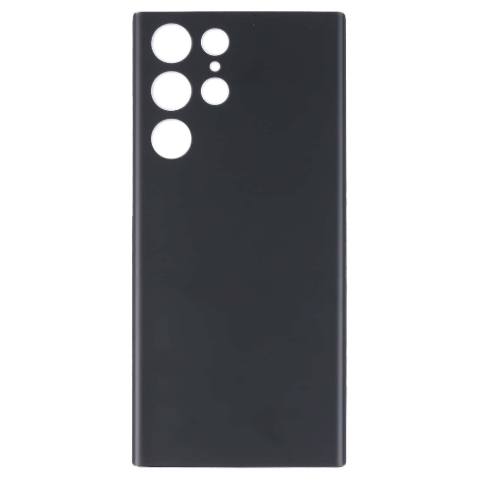 Back Glass Panel for Samsung Galaxy S22 Ultra Black - EGFix