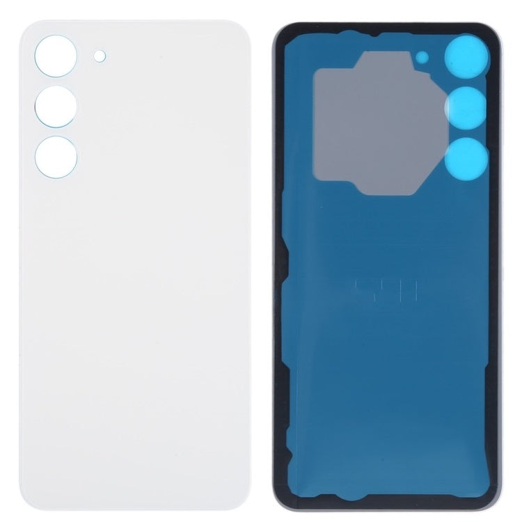 Back Glass Panel for Samsung Galaxy S23 Plus White - EGFix