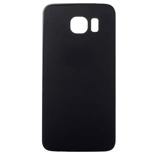 Back Glass Panel for Samsung Galaxy S6 Black - EGFix