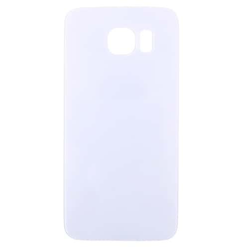 Back Glass Panel for Samsung Galaxy S6 White - EGFix