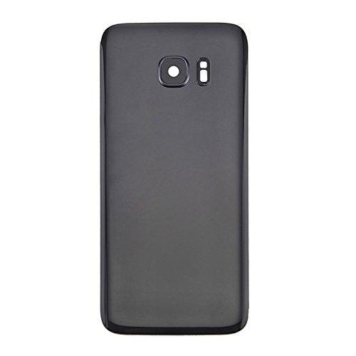 Back Glass Panel for Samsung Galaxy S7 Edge Black - EGFix