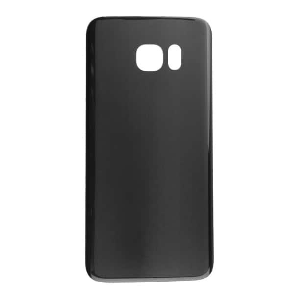 Back Glass Panel for Samsung Galaxy S7 Edge G935 Black - EGFix