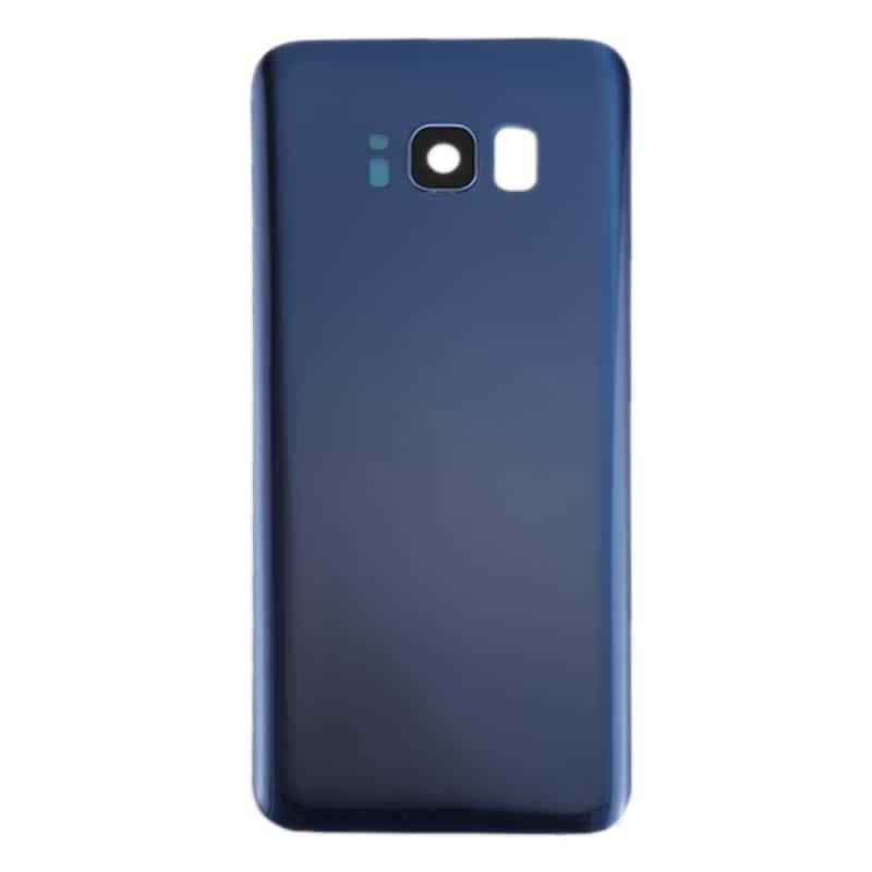 Back Glass Panel for Samsung Galaxy S8 G950 Blue with Camera Lens - EGFix