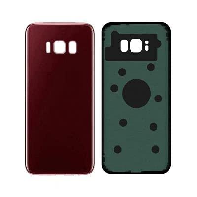 Back Glass Panel for Samsung Galaxy S8 G950F G950FD Red - EGFix