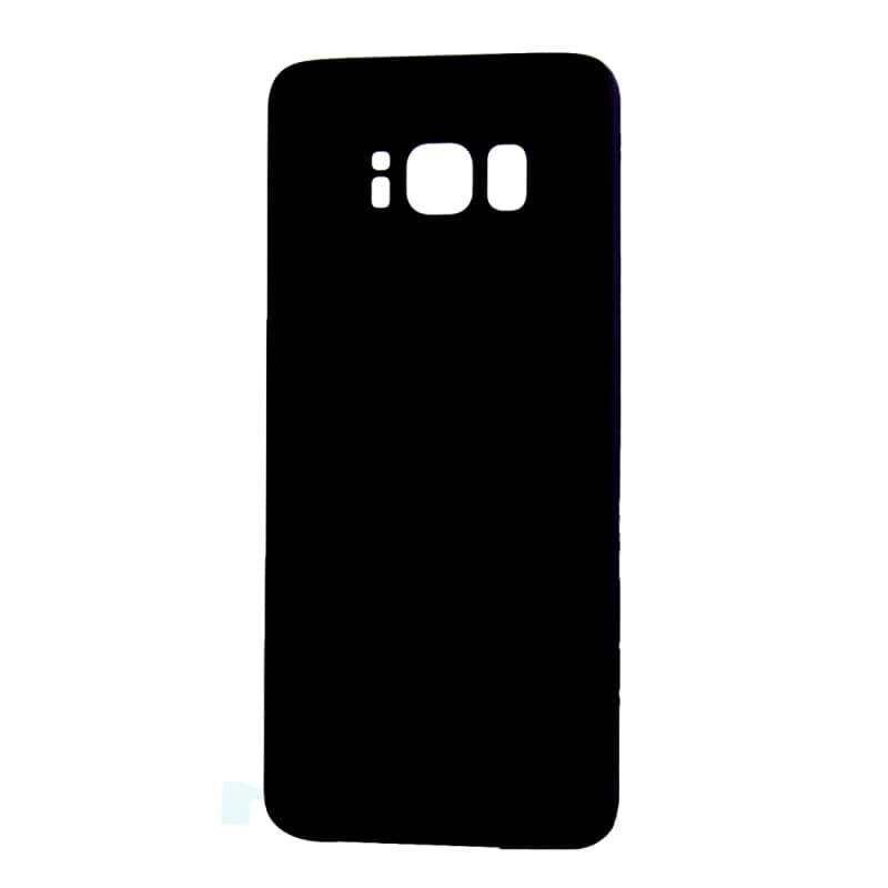 Back Glass Panel for Samsung Galaxy S8 Midnight Black - EGFix