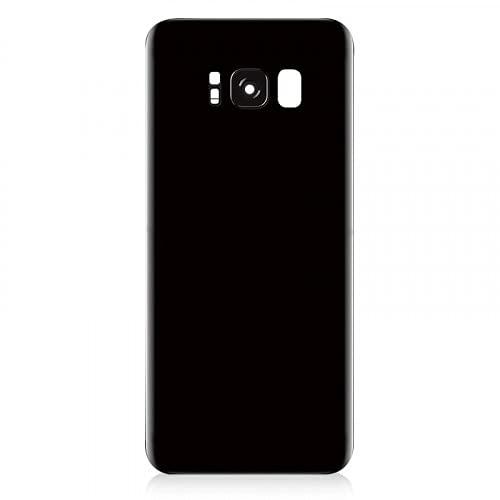 Back Glass Panel for Samsung Galaxy S8 Plus Black - EGFix