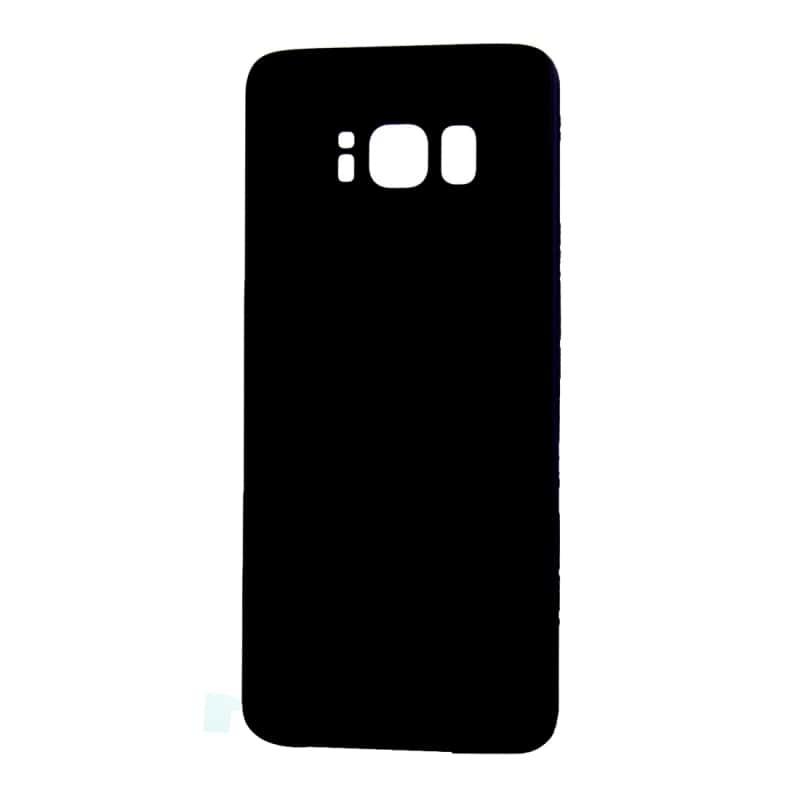 Back Glass Panel for Samsung Galaxy S8 Plus G955 Midnight Black - EGFix