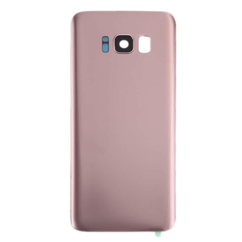 Back Glass Panel for Samsung Galaxy S8 Plus G955 Rose Gold with Camera Lens - EGFix