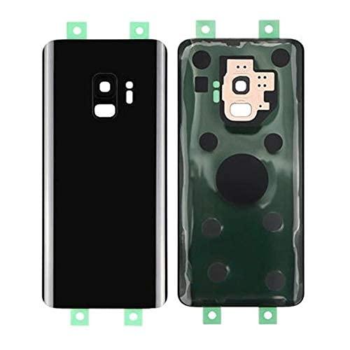 Back Glass Panel for Samsung Galaxy S9 G960F Black - EGFix