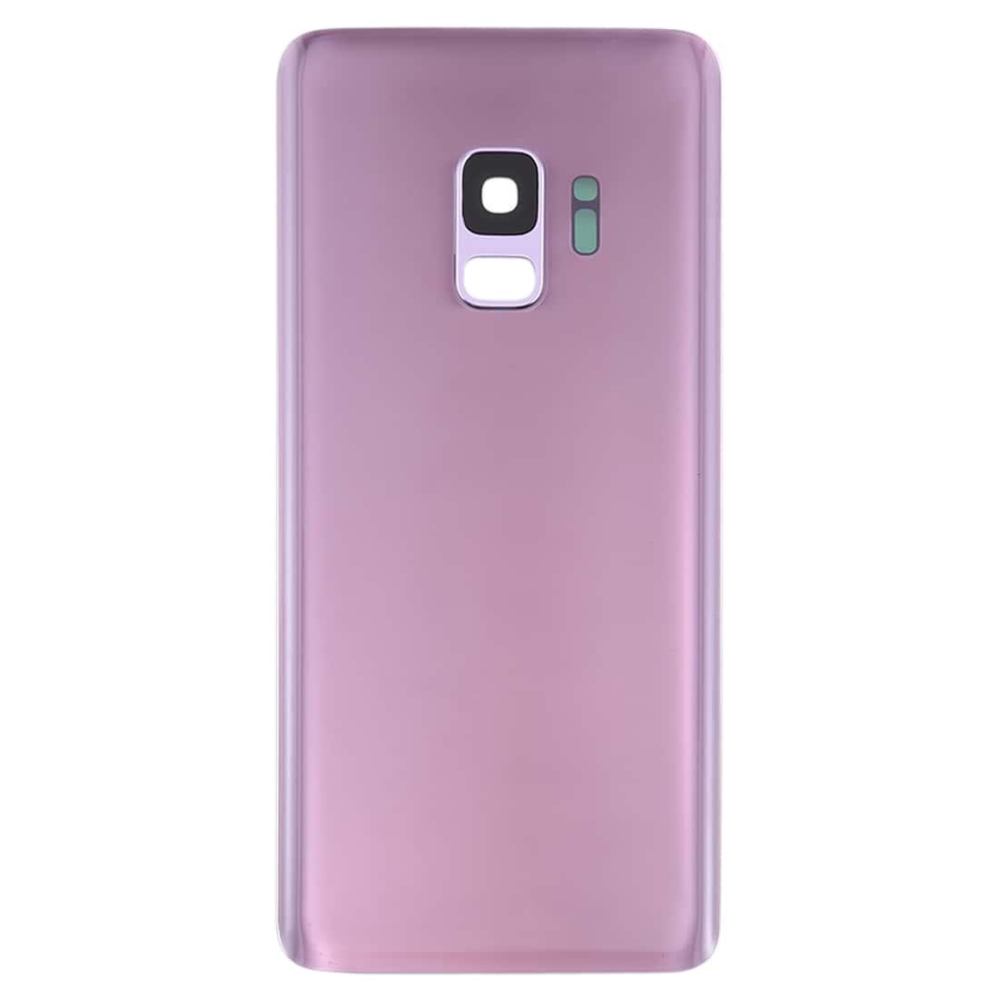 Back Glass Panel for Samsung Galaxy S9 Purple with Camera Lens - EGFix