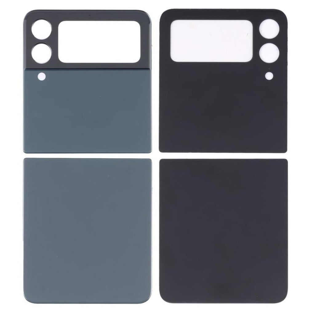 Back Glass Panel for Samsung Z Flip 3 5G Phantom Black - EGFix