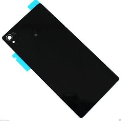 Back Glass Panel for Sony Xperia Z3 Plus Black - EGFix