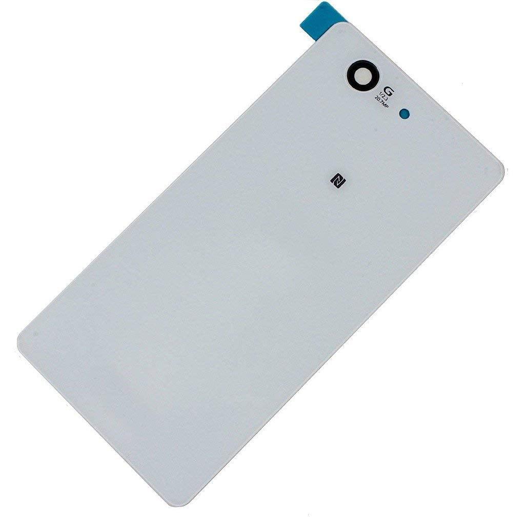 Back Glass Panel for Sony Xperia Z3 White - EGFix