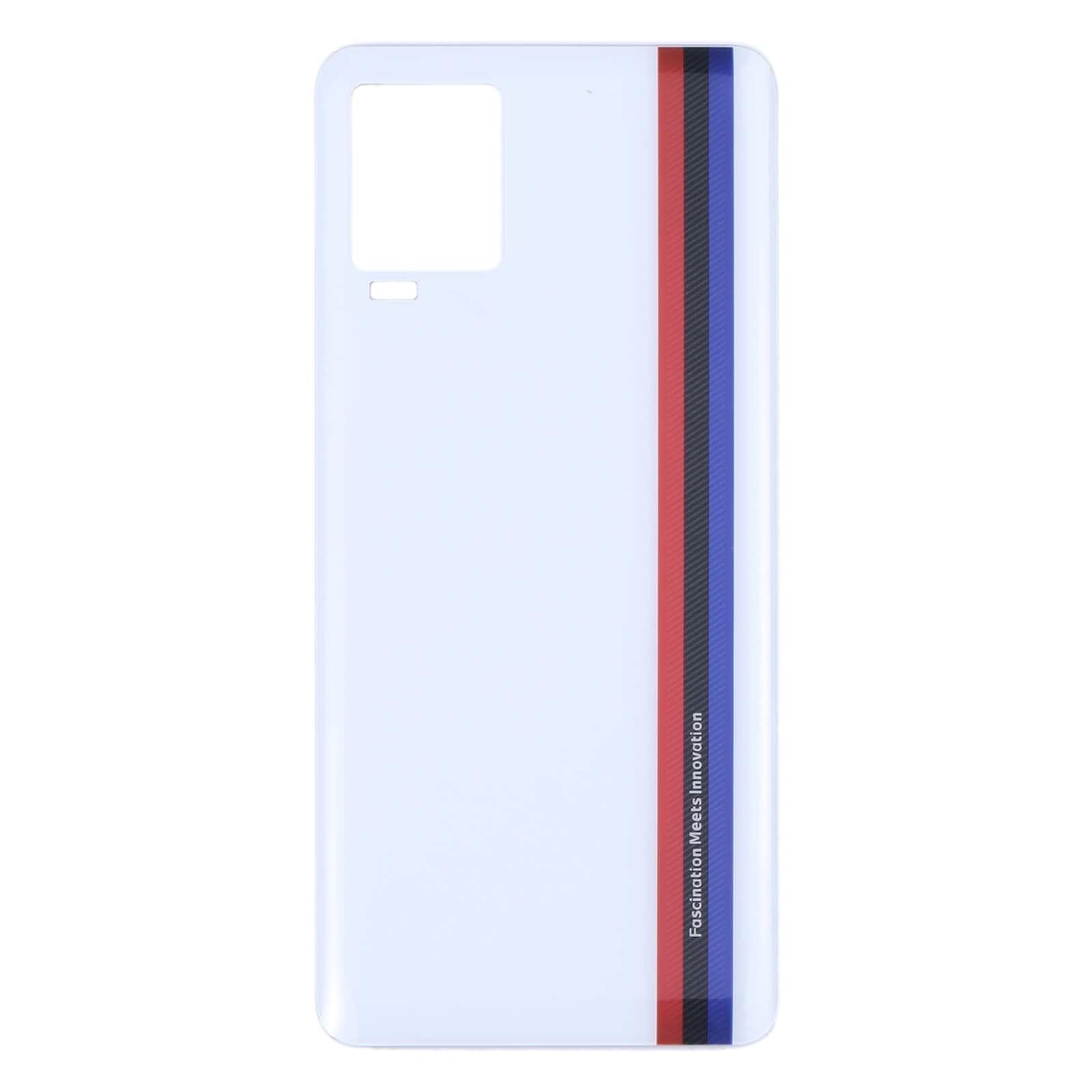 Back Glass Panel for  vivo iQOO 7 Legend White