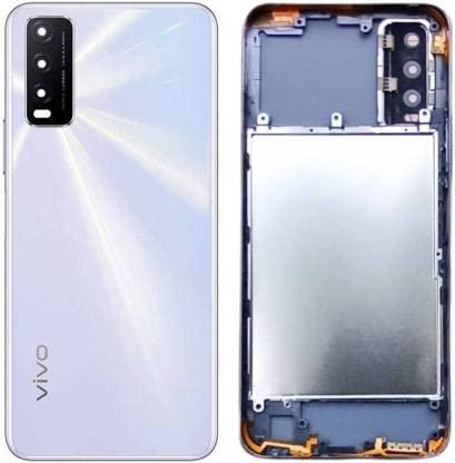 Back Glass Panel for Vivo Y20 Body White - EGFix
