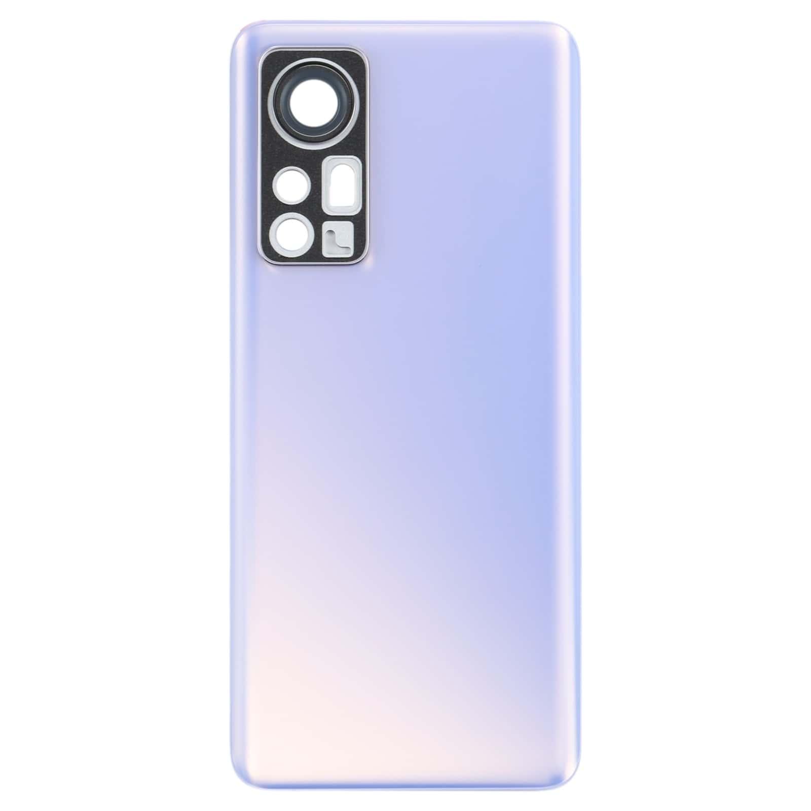 Back Glass Panel for Xiaomi Mi 12 Purple - EGFix