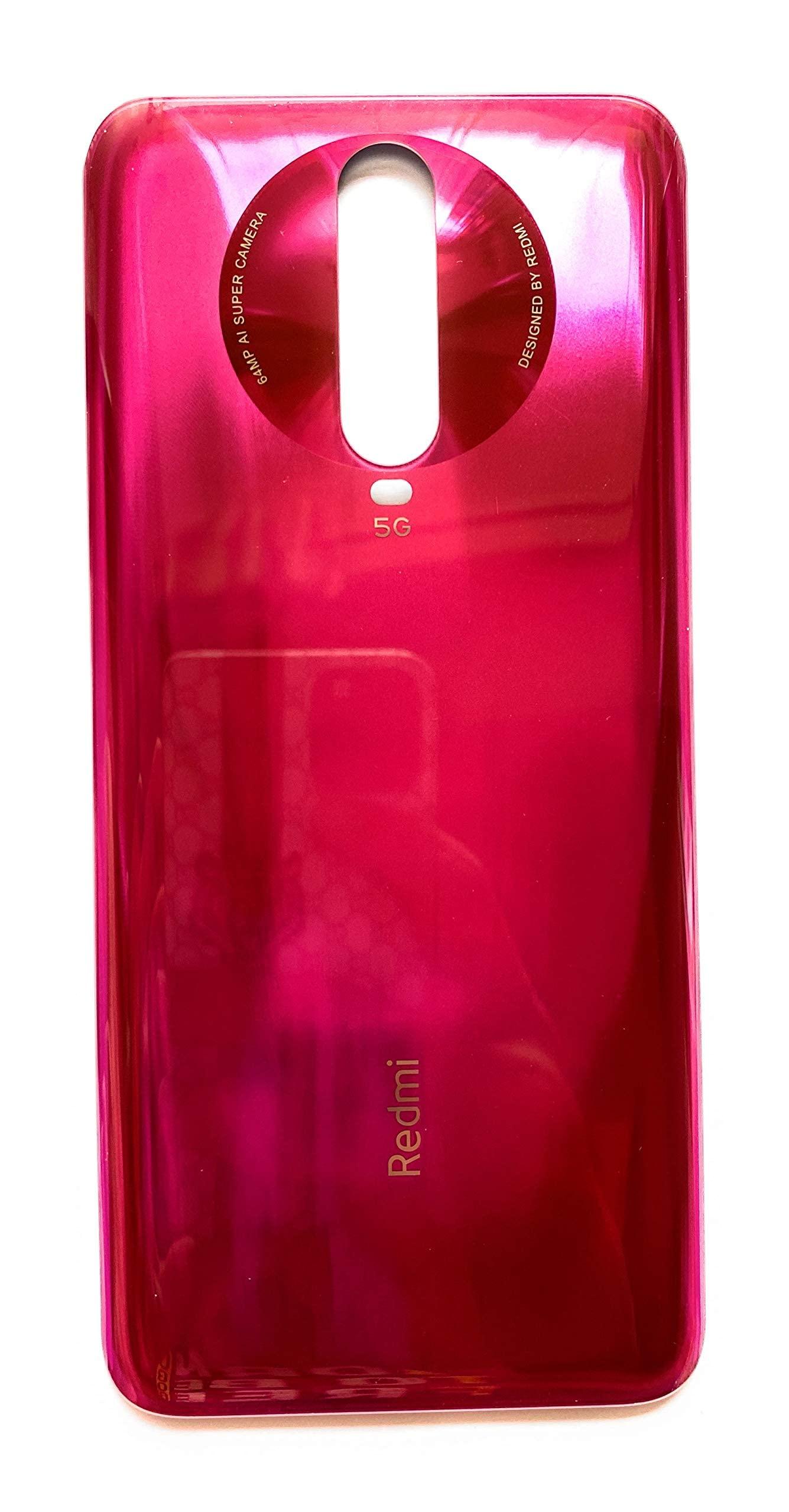 Back Glass Panel for Xiaomi Mi K30 Red - EGFix