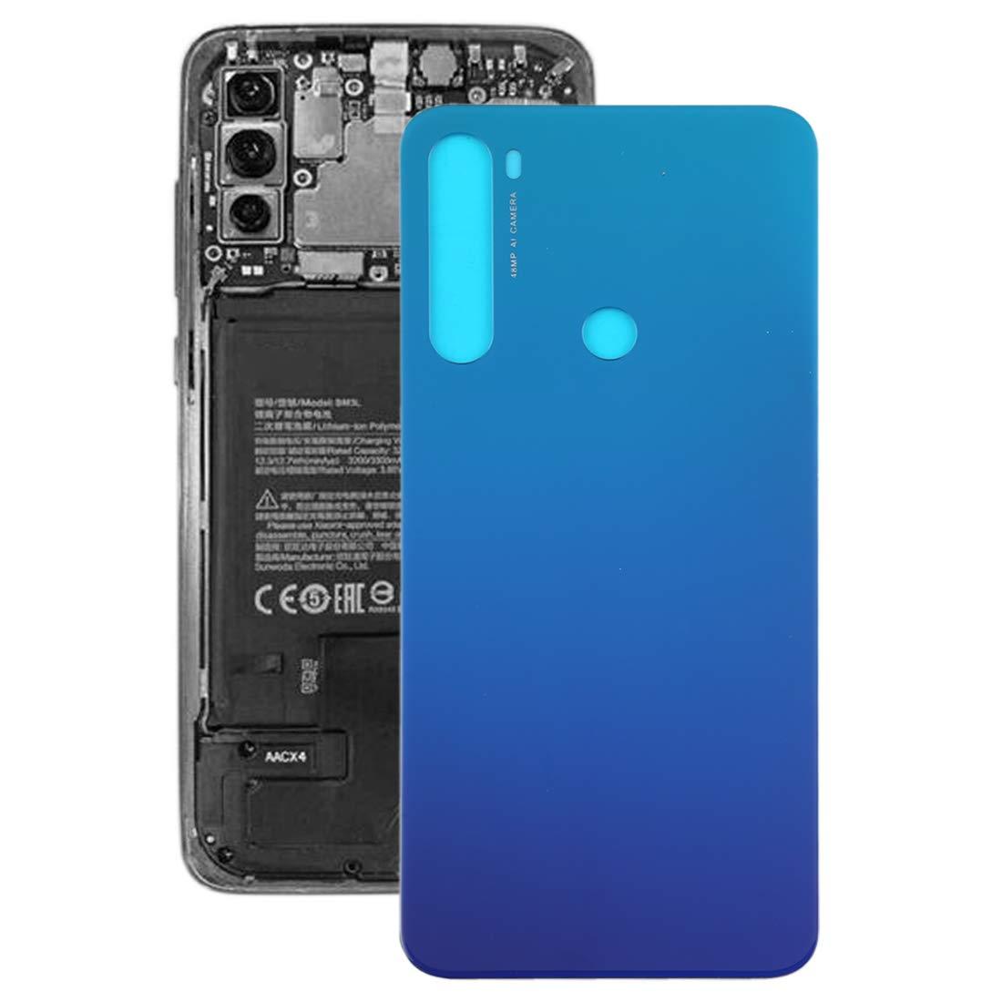 Back Glass Panel for Xiaomi Mi Note 8 Blue - EGFix