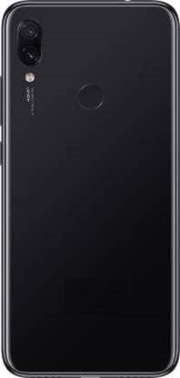 Back Glass Panel for Xiaomi Mi Redmi Note 7 Black with Camera Lens Module and Self Adhesive Tape - EGFix