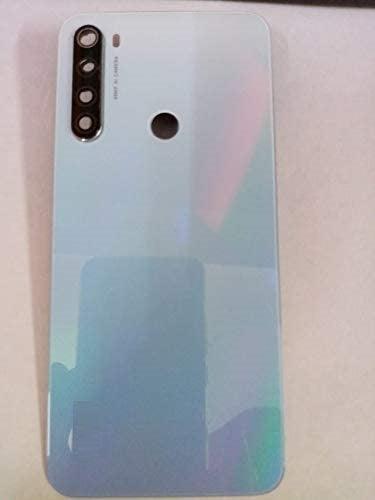 Back Glass Panel for Xiaomi Mi Redmi Note 8 Moonlight White with Camera Lens Module and Self Adhesive Tape - EGFix