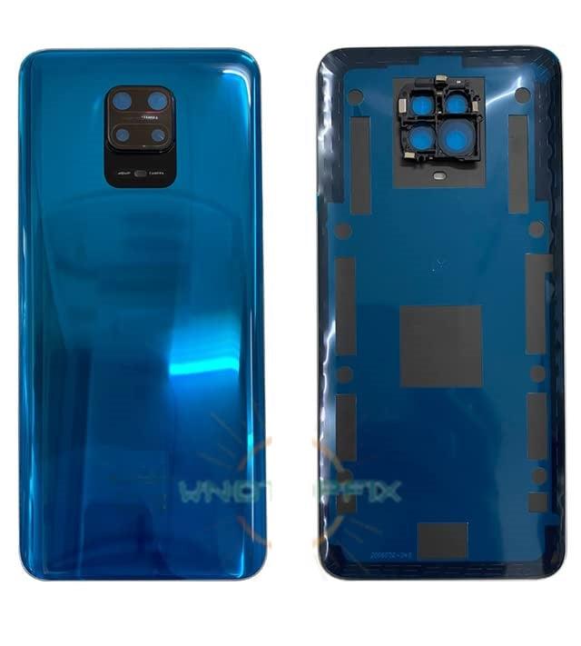 Back Glass Panel for Xiaomi Mi Redmi Note 9 Pro Green with Camera Lens Module and Self Adhesive Tape - EGFix