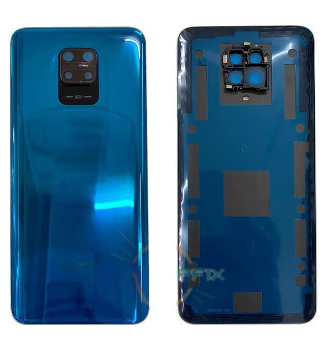 Back Glass Panel for Xiaomi Mi Redmi Note 9S Green with Camera Lens Module and Self Adhesive Tape - EGFix