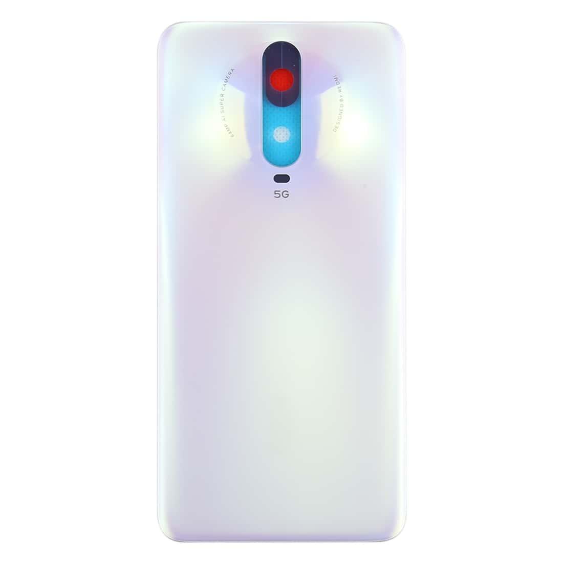 Back Glass Panel for Xiaomi Redmi K30 White - EGFix